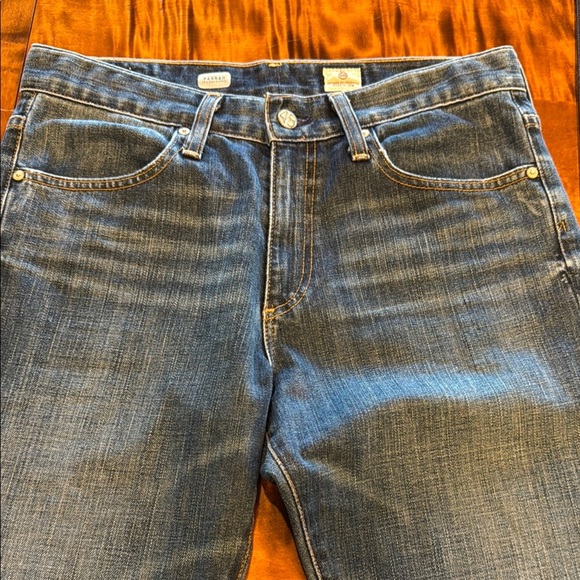 Ag Adriano Goldschmied Denim - NWOT AG Adriano Goldschmied Farrah 70s Bell Bottom Blue Denim Jeans  Size 30R